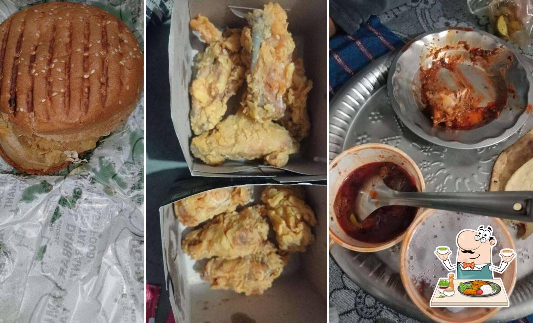 Food at Mughal darbar family restaurant