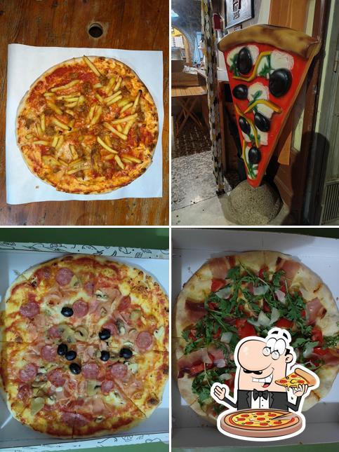 Prenditi tra le molte varianti di pizza