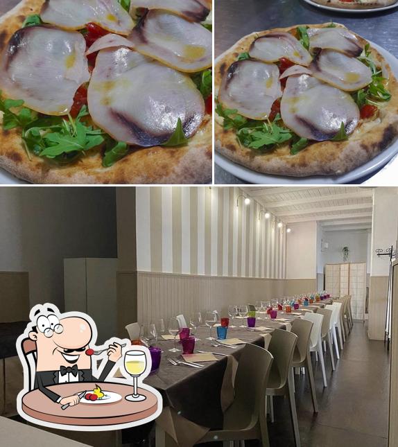 Questa è la immagine che raffigura la cibo e tavolo da pranzo di Grasso dal 1980