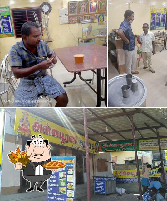 See the pic of Annapoorani Hotel