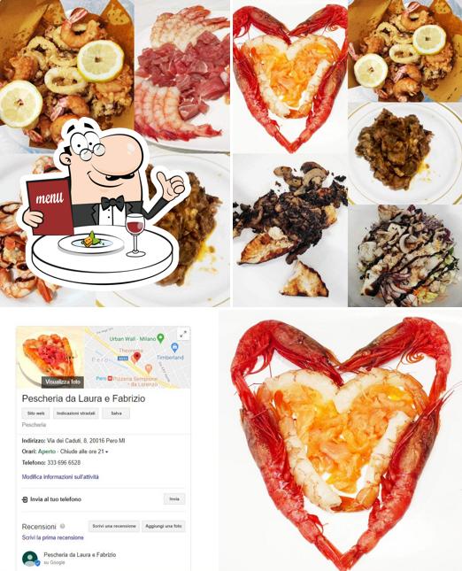 Platti al Pescheria da Laura e Fabrizio