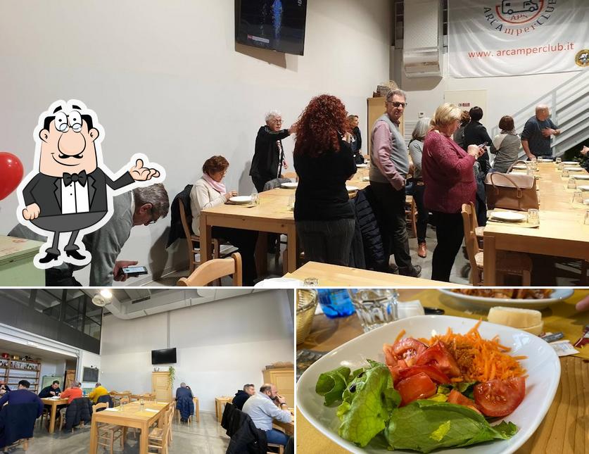 La foto della interni e cibo di Sama Ristorazione
