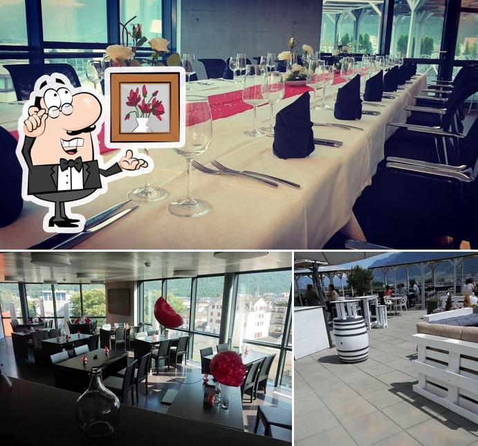 Gli interni di Restaurant Le 360