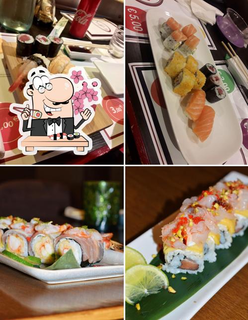 Il sushi è il cibo tradizionale della cucina giapponese