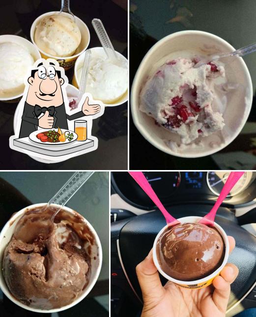 Ice cream at Thancos Ahmedabad