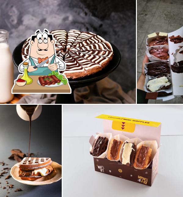 Baby back ribs at The Belgian Waffle Co