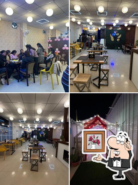 The interior of The Buffet@99 - Best Vegetarian Restaurant Indian Buffet Restaurant Veg Restaurants for Family in Jabalpur