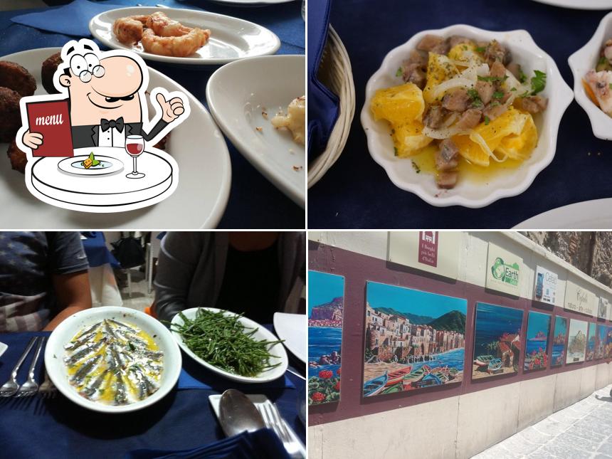 Cibo al Trattoria del pescatore