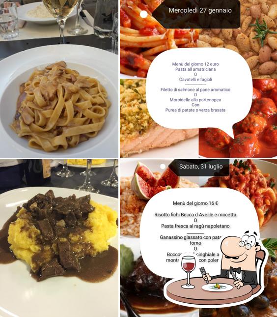 Platti al Hostaria Del Calvino Trattoria Ristorante Aosta