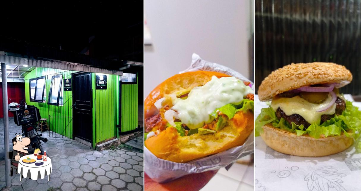 Peça um hambúrguer no Bah burgers