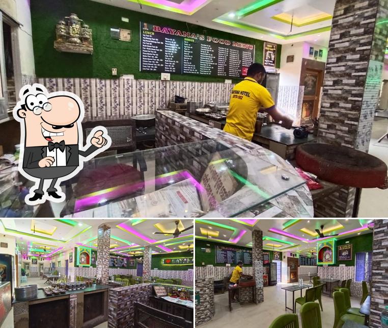 The interior of Baianana Hotel