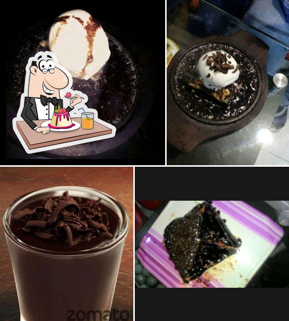 Cafe Chokolade offers a selection of desserts