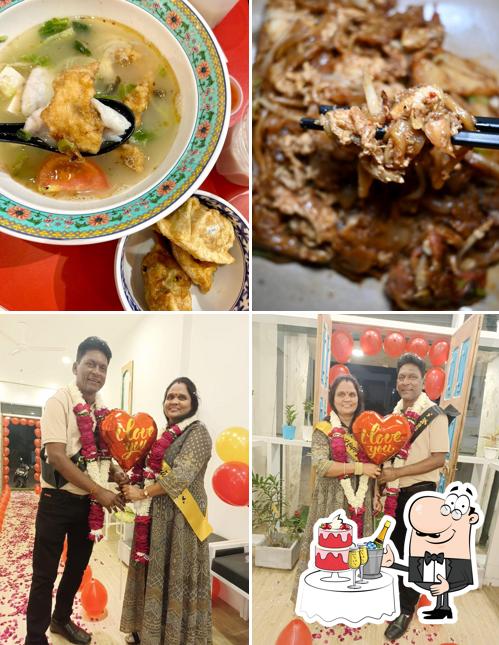 The picture of Food Chapter’s wedding and food