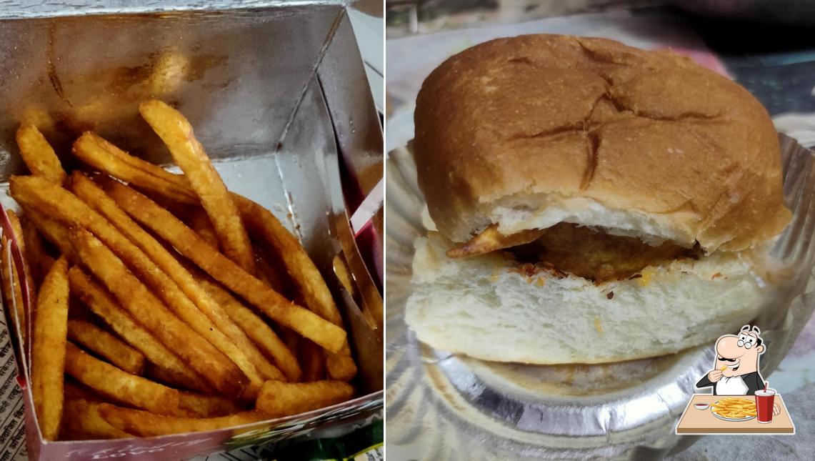French fries at Hatke Vada Pav