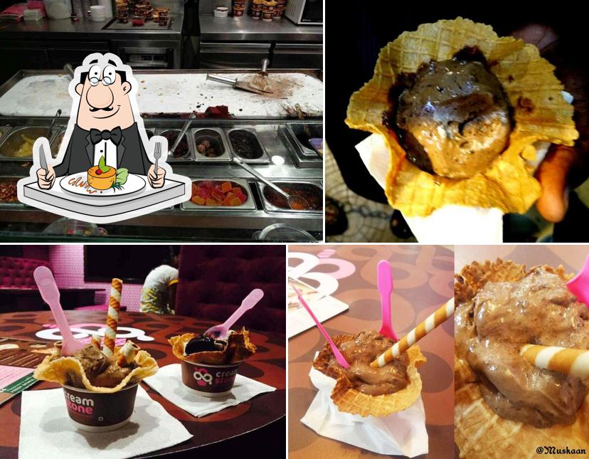 Food at Cream Stone TTK