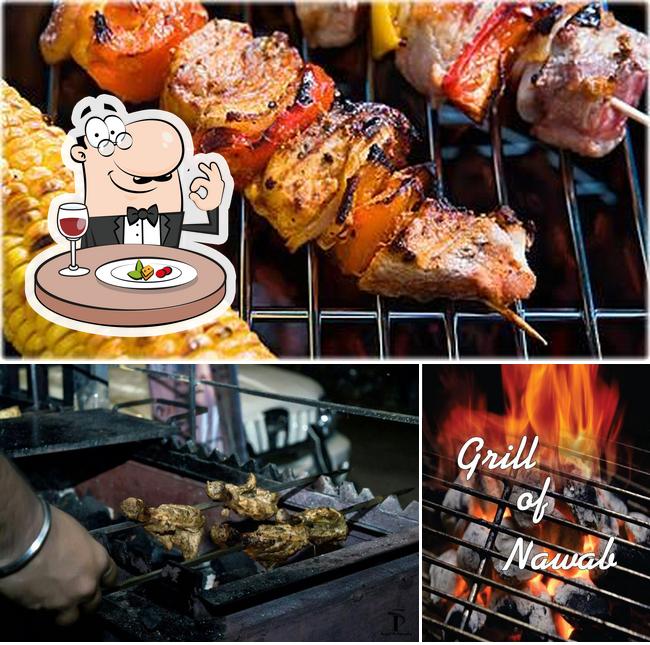 Food at GRILL of NAWAB