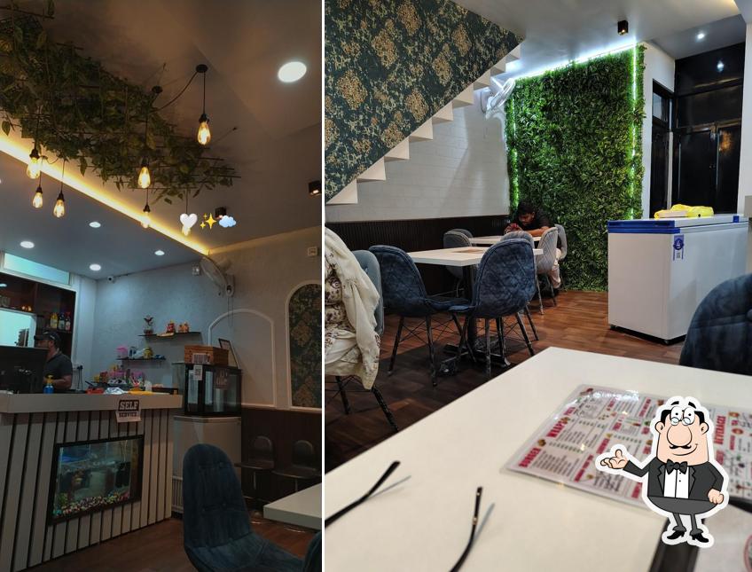 The interior of HUNGER HACKERS