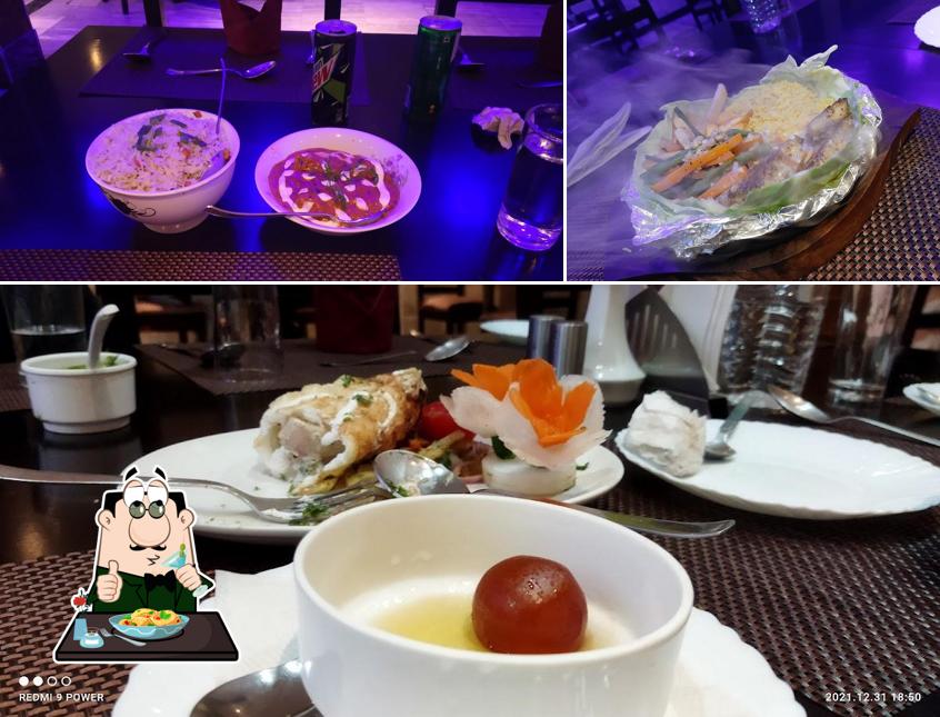 Food at Olicha Hotel