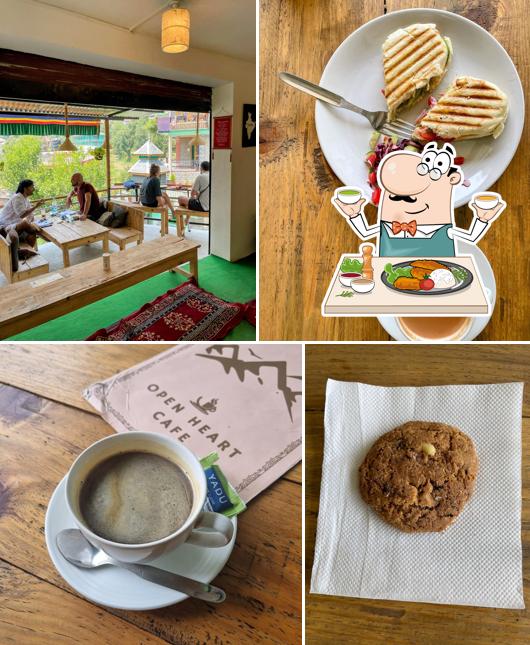 Food at Open heart cafe