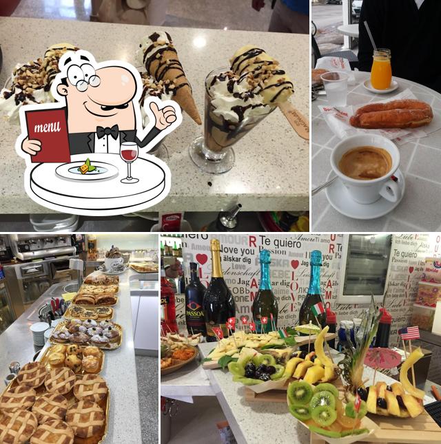 Cibo al Bar delle palme Pasticceria