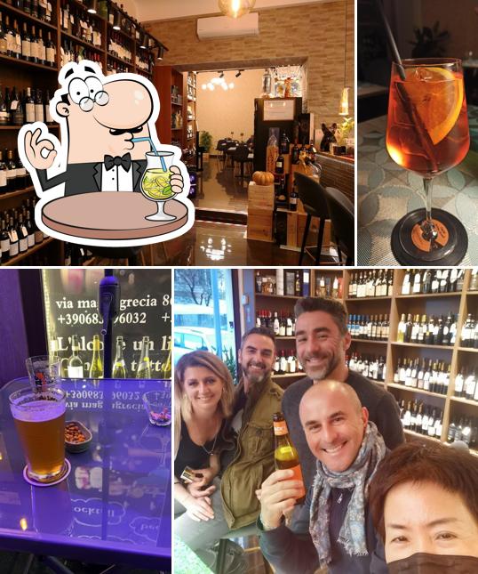 Prenditi un drink dal menu
