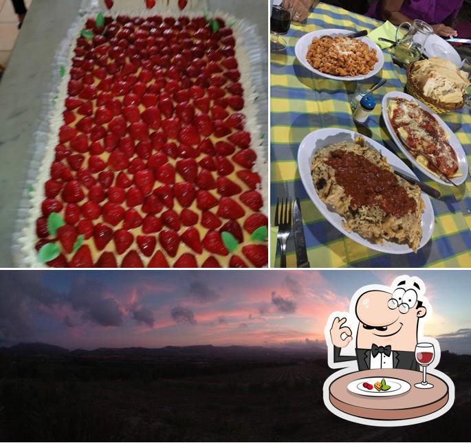 La immagine della cibo e esterno di Lu nibaru