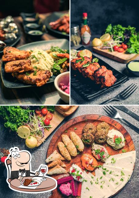 Try out meat dishes at Cafe Happy Hours