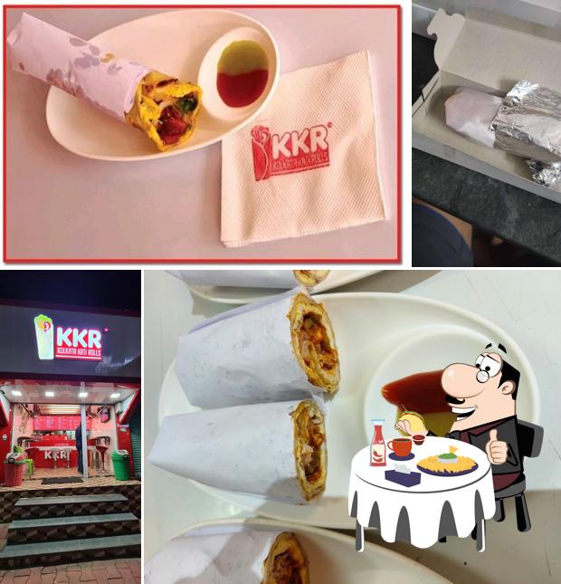 Cheese plate at KKR - Kolkata Kati Rolls