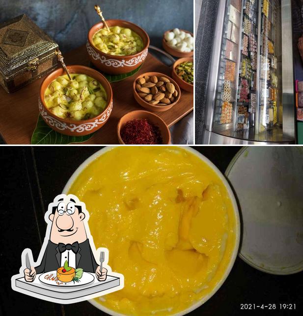 The photo of Kanaiya Dairy Farm & Sweets’s food and interior