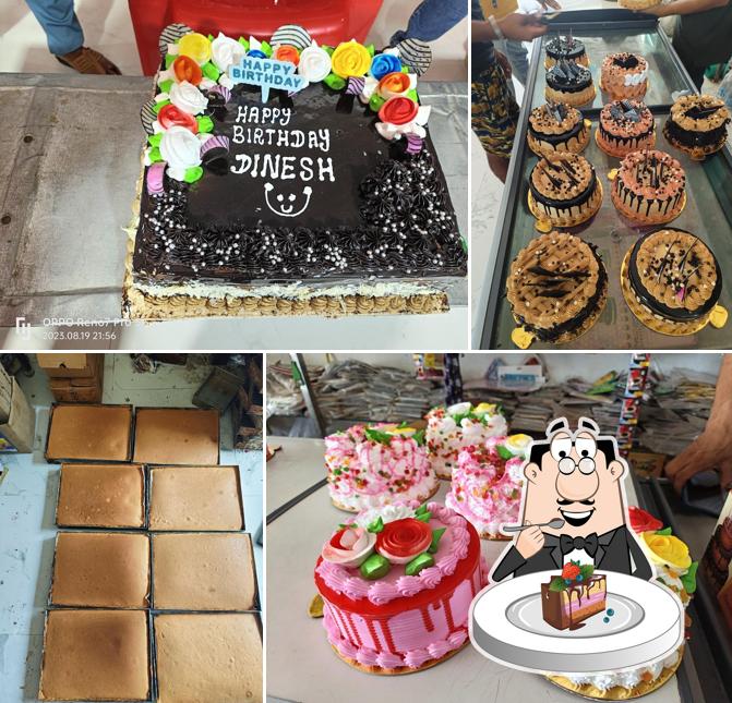 Chocolate cake at New Radha Bakers, Gangapur city