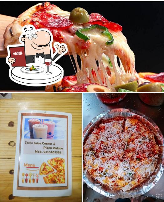 The restaurant's food and beverage