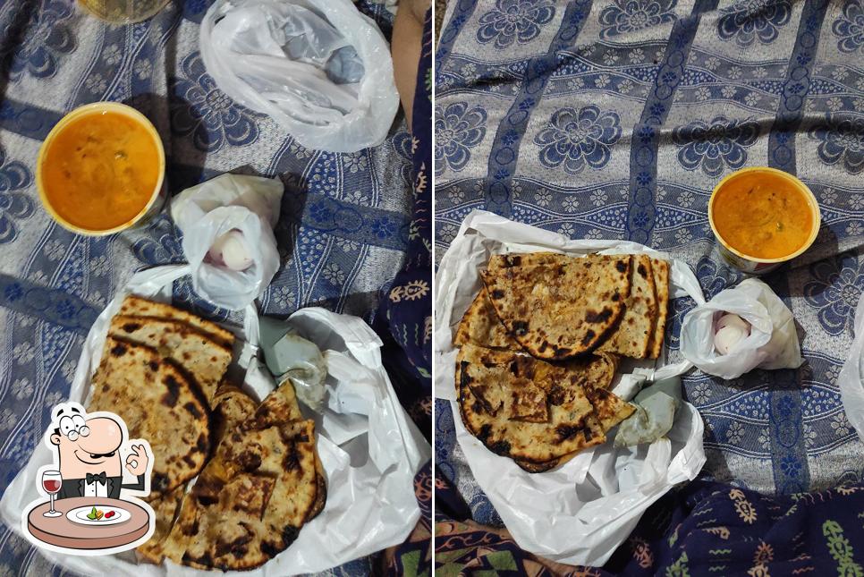 Food at Prakash Dhaba