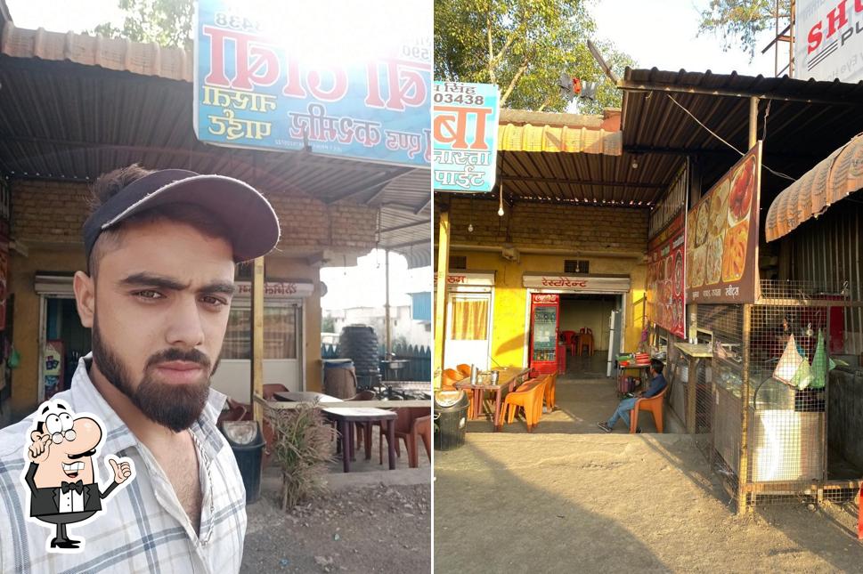 The interior of S. S. Punjabi Dhaba