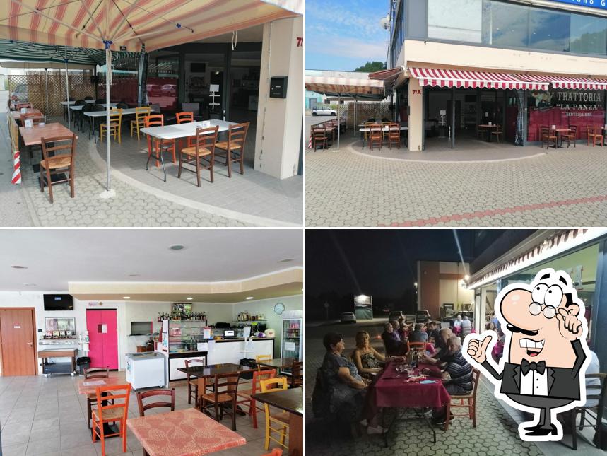 Siediti a un tavolo di TRATTORIA LA PANZA