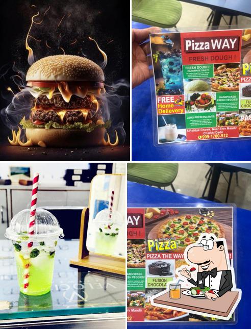 Food at pizza way
