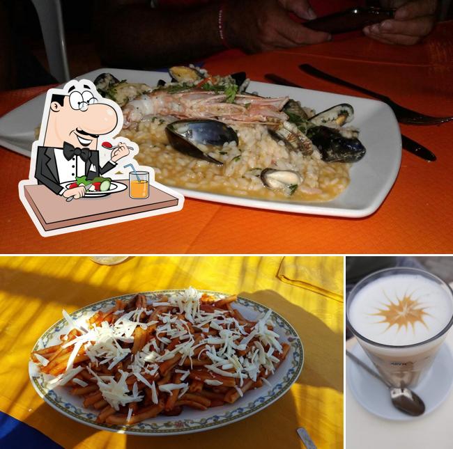 La foto di cibo e bevanda da Ristorante Le Lampare