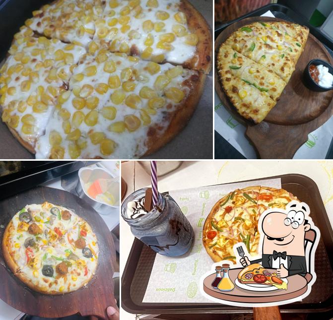 Try out various variants of pizza