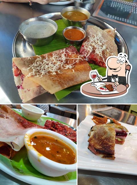 Shree Balaji's cafe provides meat meals