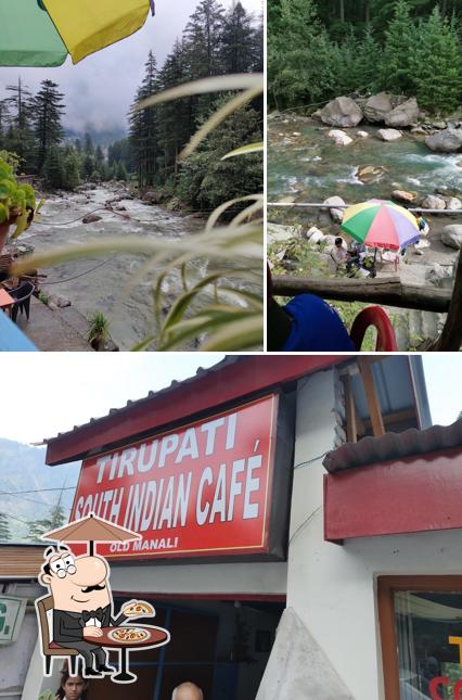 Enjoy the view outside South Indian Cafe