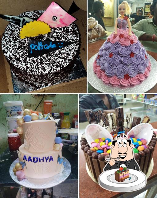 Chocolate cake at SriKarthikeya Bakers