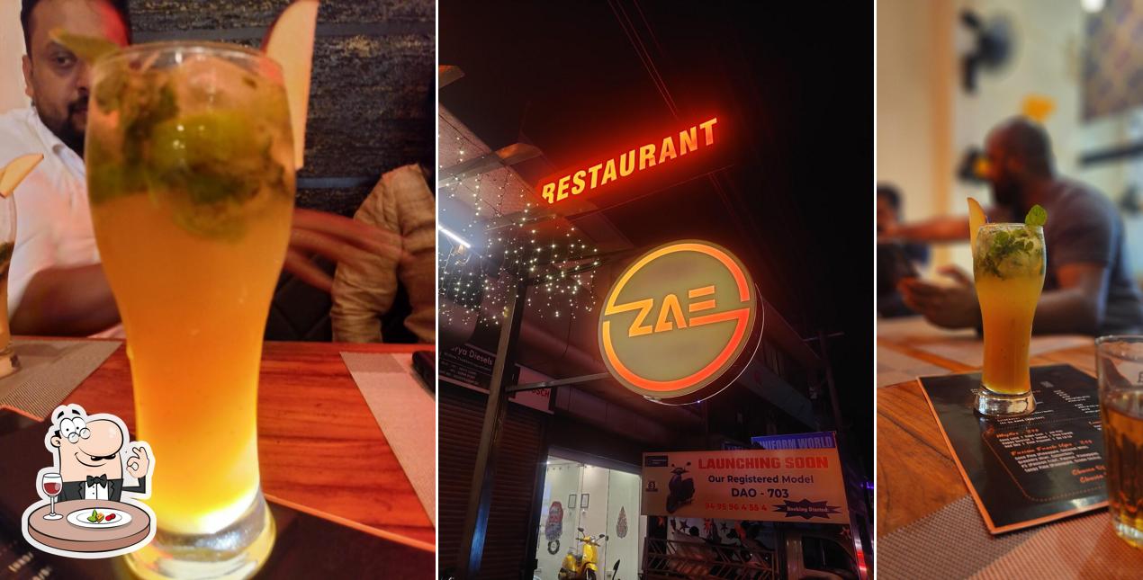 Food at Zae Restaurant