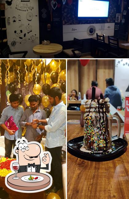 The restaurant's food and interior