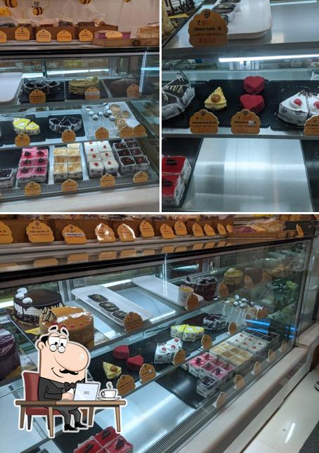 The interior of CakeBee - Your Favourite Bakery & Cake Shop