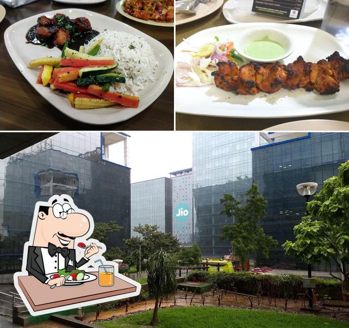 Take a look at the photo displaying food and exterior at Canteen TC 23 2nd Floor D block