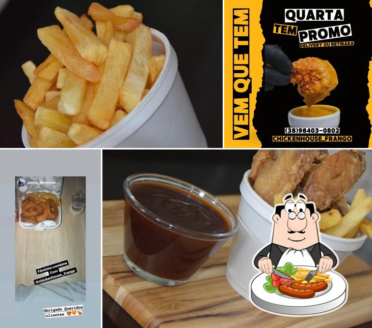 Comida em Frango Assado na Brasa - Chicken House