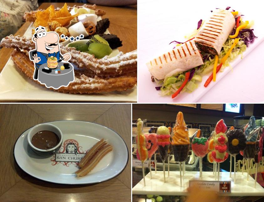 Food at Chocolateria San Churro