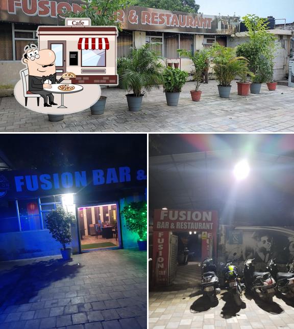 The exterior of Fusion Bar And Restaurant