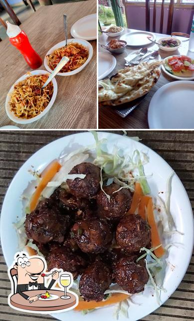 Food at Green Chilli Restaurant