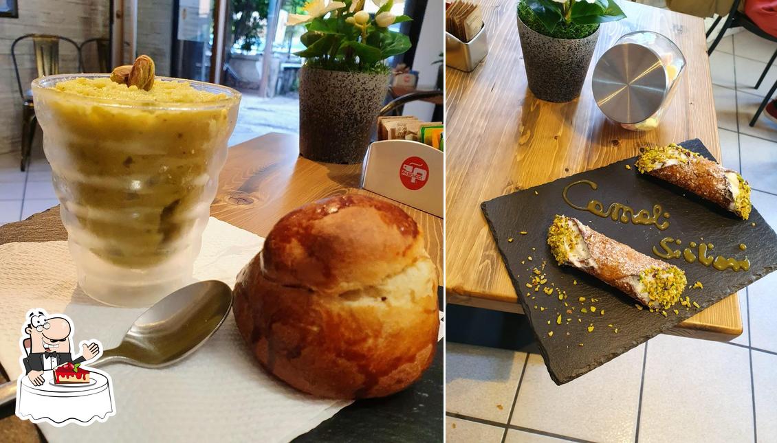 Bar Caffè La Tana Ponte Chiasso offre un'ampia varietà di dessert