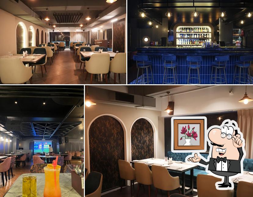 The interior of The Social Sip